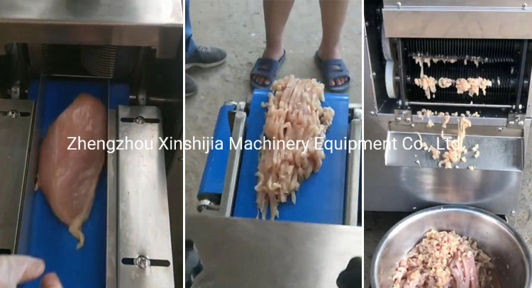 Commercial Professional Automatic Fresh Cube Meat Cutter