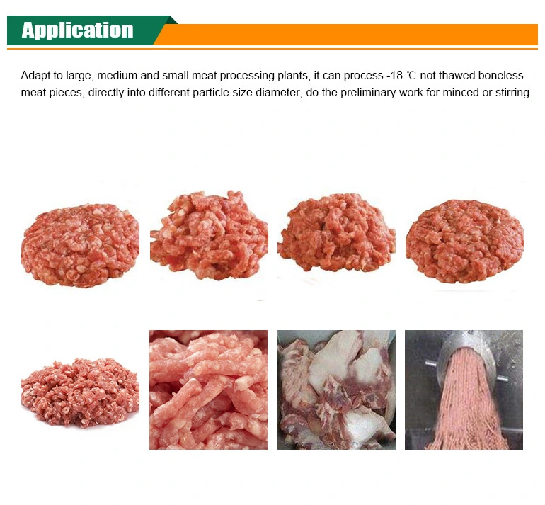 Automatic Chicken Breast Beef Pork Mincing Machine Meat Grinder Mincer 5% off