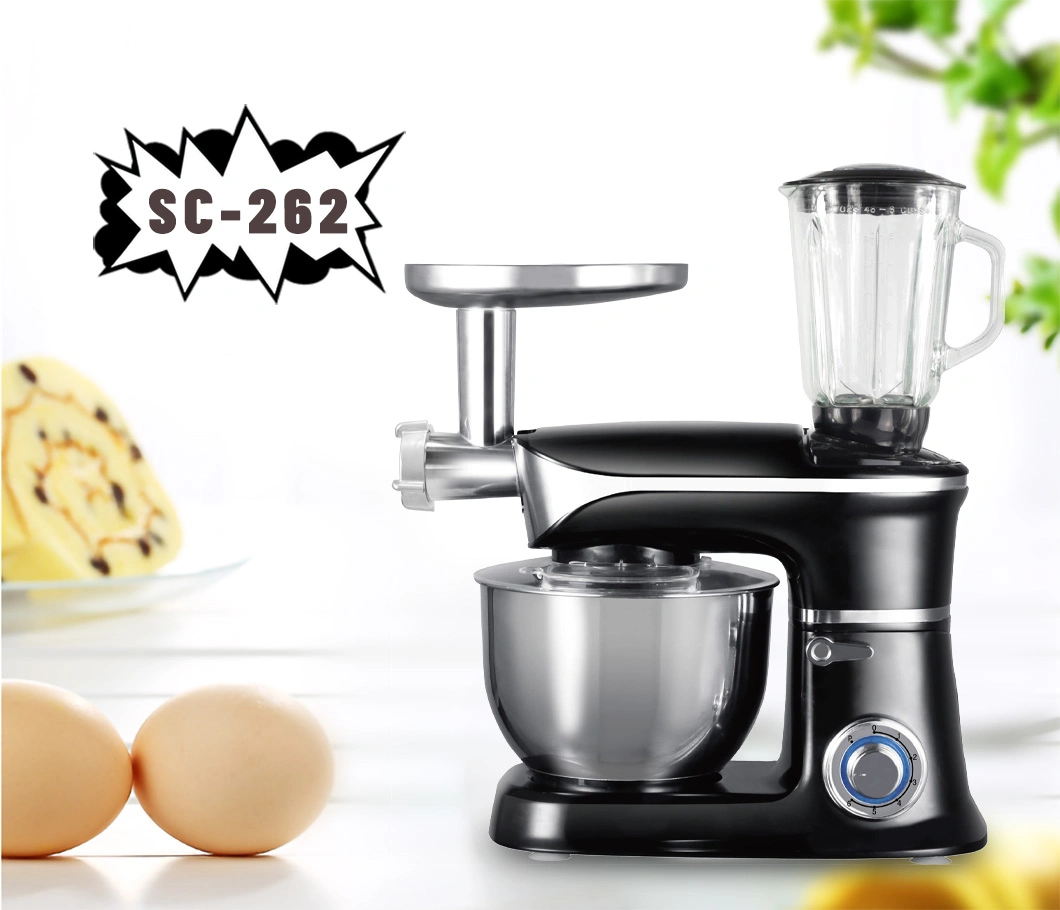 High Quality Stand Mixer ABS Housing Food Mixer Kitchen Mixer Egg Mixer Food Blender and Food Grinder Mixer Stand Mixer Meat Grinder Hand Cream Mixer