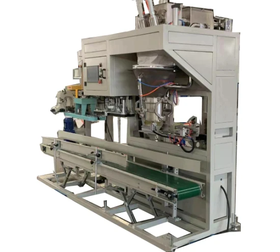 Máquina de embalagem multifuncional quantitativa para enchimento e selagem de pó granular totalmente automática