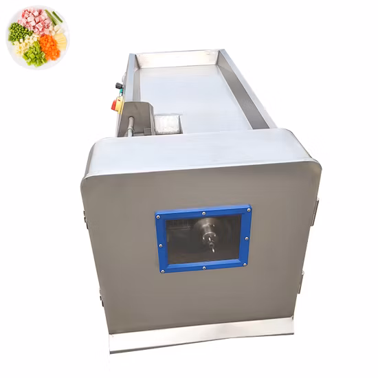 Cortador de cubos de carne Cortador de cubos de carne Frango Carne de porco Cortador de cubos para carne congelada comercial Máquina de cortar dados